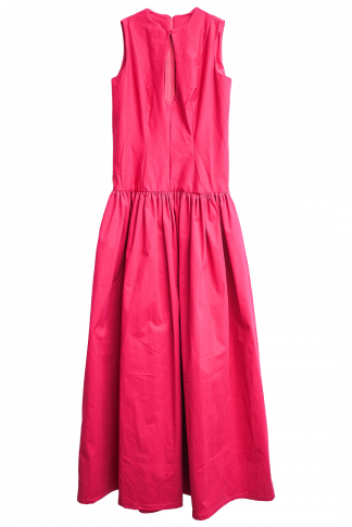 La robe longue LOUISE fuchsia