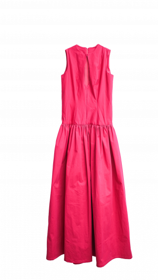 La robe longue LOUISE fuchsia